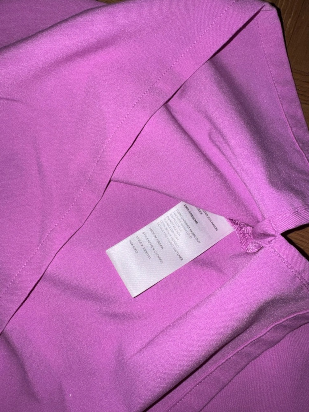 Figs Pink Cloud Scrub set Catarina top XL and straight leg bottoms large - Picture 3 of 6